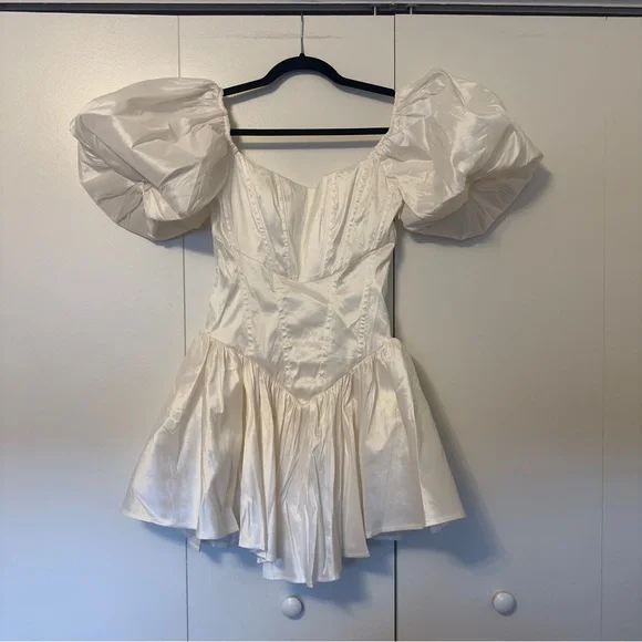 For Love & Lemons Bridal Mia Mini Dress - Picture 10 of 10